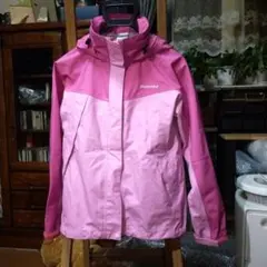 #SOUTH FIELD# ピンク アウトドア レインジャケット 上下セット