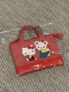 完売　familiar kitty Sanrio ポーチ　ミニデニムバッグ ミニデニムバッグ〈ハローキティ × familiar〉 | ファミリア公式サイト