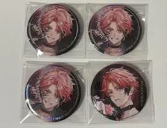 にじさんじ ぎゃうるふ 缶バッジ うるふver. 赤城ウェン