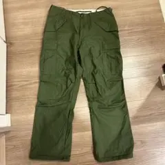 カーゴパンツ オリーブグリーン 4ポケット