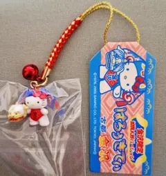 ご当地キティ ハローキティ 根付け 石川 金沢 加賀人形