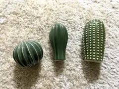 IKEA サボテン　置物3点セット