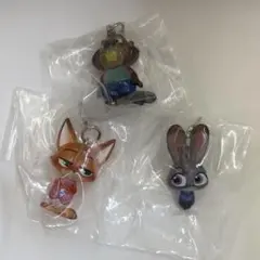 ズートピア2 めじるしアクセサリー ニックA ジュディA ニブルズ