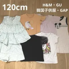早い者勝ち❤️女の子 夏服 Tシャツ ハーフパンツ 120cm まとめ売り