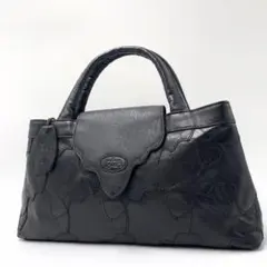 極美品✨IBIZA イビサ　ハンドバッグ　トートバッグ　レザー　パッチワーク