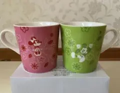 ディズニー ペアマグカップ ミッキー＆ミニー 《未使用》