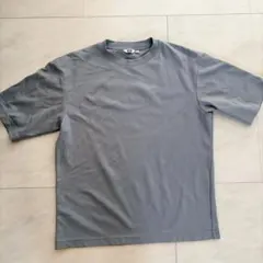 ユニクロU エアリズムコットンオーバーサイズTシャツ（5分袖） L