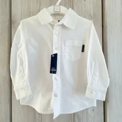 新品✨【90】ELFINDOLL クラシックシャツ ホワイト 綿100しっかり地