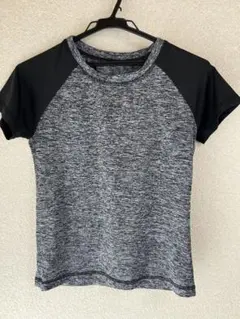 フィットネスウェア グレー 黒 ランニングウェア 運動着 スポーツウエア