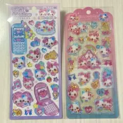 [新品] まじかるみゅーちゃん　平成はっぴーフォン/ドロップジュエリーシール
