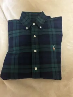 ラルフローレンセット　ポロシャツ4点セット（チェック・無地・ストライプ）