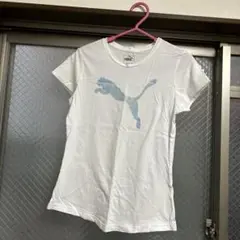 PUMA ホワイト 半袖Tシャツ