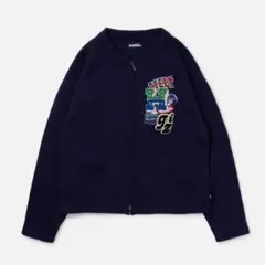 HYSTERIC GLAMOUR ジップ　ニットセーター　パープル　タグ付き