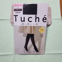 Tuché 黒 タイツ M-L 25デニール