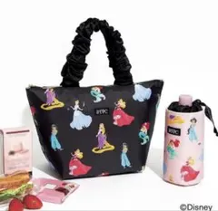 ディズニープリンセス柄　保温·保冷バッグ　ペットボトルホルダー
