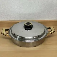 【未使用】レインボークッカー 両手鍋 ステンレス 多重 無水 鍋 5L 26cm 未使用】レインボークッカー 両手鍋 ステンレス 多重 無水 鍋 5L