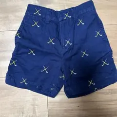 ラルフローレン　Ralph Laurenゴルフ　刺繍　ネイビー　ショートパンツ