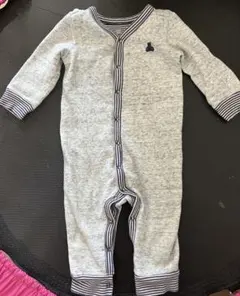 baby GAP グレー ロンパース 9-12ヶ月