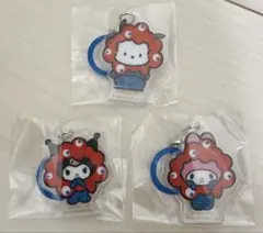 ▽EXPO ミャクミャクなりきり アクリルチャーム ポチャッコ、クロミ、マイメロ