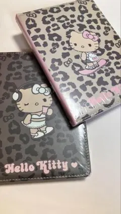 ハローキティ レオパード柄メモ帳 2冊セット