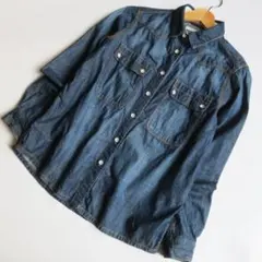 状態良好！ローリーズファーム★デニムシャツロングスリーブ★M