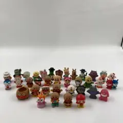 月末セール】1989年 バイキンマン ドキンちゃん ソフビ人形セット 