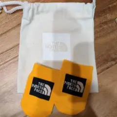 THE NORTH FACE ベビー靴下 オレンジ