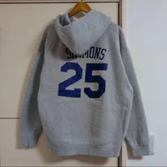 シクサーズ ベン・シモンズ 両面プリントパーカー 古着 NBA 76ers