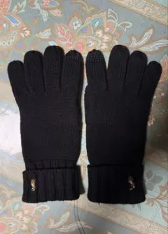 Polo Ralph Lauren 手袋 ブラック　タッチスクリーン対応