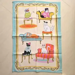 COOL CATS　お洒落猫　ティータオル　イギリスのサムネイル