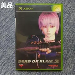 【美品】初代Xbox DEAD OR ALIVE3