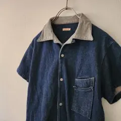 和*枝様 a7 良品 キャピタル デニム 半袖シャツ/ブラウス 0のサムネイル