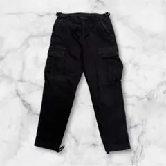 UNDEFEATED カーゴパンツ Sサイズ 黒のサムネイル