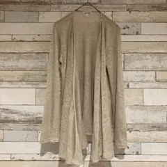 SHOO-LA-RUE（M）ロングカーディガン☘️長袖/シアー/透け感