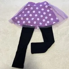 BABYDOLL 水玉模様 スカート レギンスセット