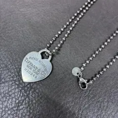 Tiffany & Co. リターントゥ ハートタグ ネックレス 約20.8g