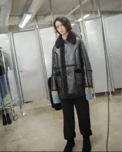 PERVERZE Re-PET Single Breasted Coat