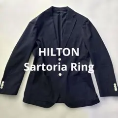 ✨最高級ライン ヒルトン サルトリアリング テーラードジャケット ネイビー Mのサムネイル