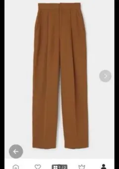 今日だけ最終価格　MOUSSY FLUID TUCK パンツのサムネイル