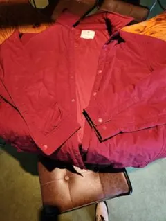 スノーピーク　ジャケット　赤 日本製　サイズＬ