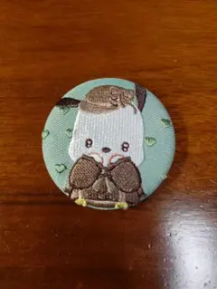 SANRIO 2023 刺繍ピンバッジ ポチャッコ