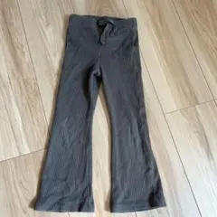 ZARA リブフレアパンツ