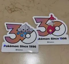 ポケモン メガフェスタ 30周年ランダムステッカー 韓国 ヒバニー