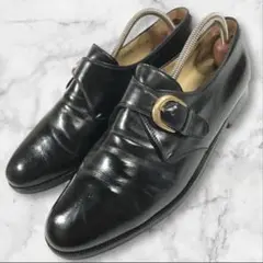 美品　Cole Haan コールハーン　モンクストラップ　革靴　ビジネスシューズ COLE HAAN コール ハーン 2.ZEROGRAND MONK STRAP 2.ゼロ