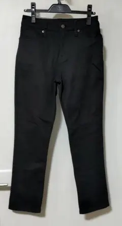 TOPVALU トップバリュ★パンツ 匠 ジーンズ 黒 S 61-89