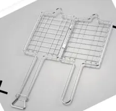 【新品】キャプテンスタッグ 合わせ焼き網 S BBQ キャンプ アウトドア 網のサムネイル