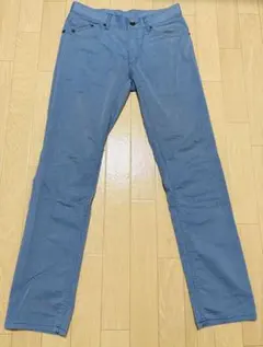 【MICHEL KLEIN】メンズ スキニーデニムパンツ ライトブルーのサムネイル