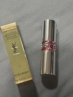 【新品未使用】YSL イヴ・サンローラン　ラブシャイン　キャンディグレーズ　口紅のサムネイル