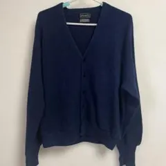 JC Penney ウールカーディガン 80s 90s ネイビーのサムネイル