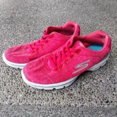 スケッチャーズSkechers GOwalk 3 ピンク スニーカー24㎝